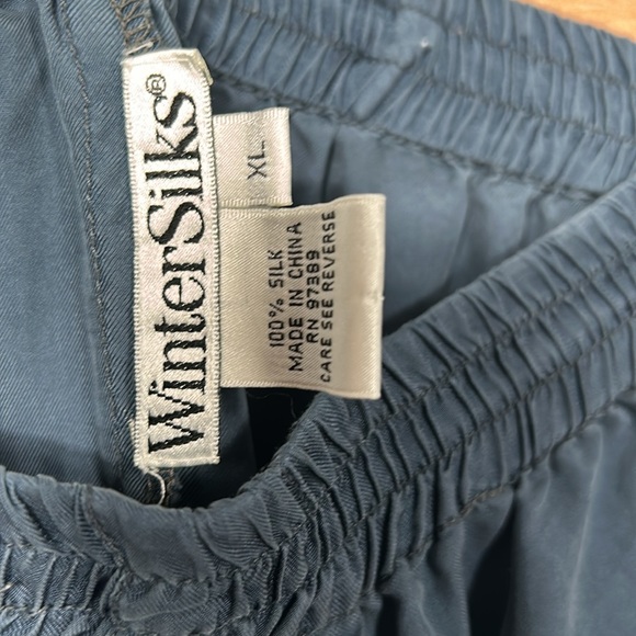 Wintersilks Men’s Navy Pajama Bottom size XL- gently used - Picture 6 of 6